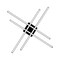 Dweled Parallax 32in LED Flush Mount 3-CCT 2700K-3000K-3500K Set to 3000K in Black FM-731 - alternate 3